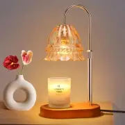Candle Warmer Lamp with Timer/Dimmer/ 2 Bulbs, Height & Brightness Adjustable...