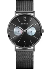 Bering 14236-123 Black Stainless Steel Womens Watch