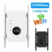 1200Mbps WiFi Range Extender Repeater Amplifier Router Signal Booster 5G 2.4G