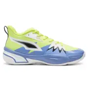 Puma Genetics Basketball Mens Blue, Green Sneakers Athletic Shoes 37990502