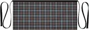 [Joitme] Chic Plaid Grey Brown Apron Waitress, Bar Aprons for Men, Kitchen Apron, Chic Plaid Grey Brown