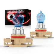 For Chrysler Town & Country 2010-16 Halogen Fog Light Bulbs Kit 5202 White 5000K