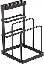 Chopping Board and Knife Shelf Stand Block Lid Holder Storage Kitchen Organizer