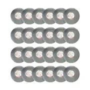 24PK Topchef Round Cake Board/Base Home Baking Pastry Accessory Grey 35cm