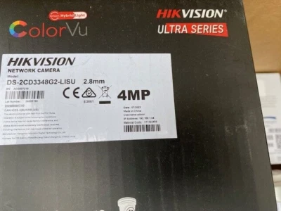 Hikvision AcuSense ColorVu DS-2CD3348G2-LISU 2.8MM Outdoor IP Security Camera