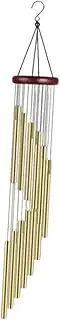 MYCENSE Large Wind Chime, Resonant Bell for Home and Balcony, Gold, as described