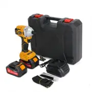 Handheld 21V Cordless Drill Driver High Power Electric Drill Set with 2 Battery
