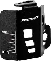Rear Brake Cylinder Fluid Reservoir Guard Cover Accessories Compatible with Tracer 7 /gt Tracer7 Tracer7GT 2020 2021 2022(7 Black)