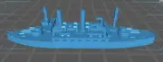 USS Kentucky BB-6 - USN - Wargaming - Axis & Allies - Naval Miniature