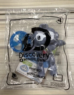 2020 McDonald's Happy Meal Toy-Discovery Mindblown Robot Prop Bot # 4