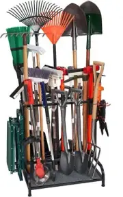 Garden Tool Organizer for Garage Garden Tool Rack Yard Tool Storage Tool Organiz