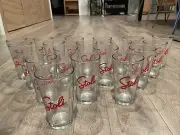 Lot of 19 Stoli Commercial Restaurant Quality 16oz Table/ Mixer Drinking Glasses