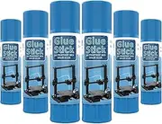 3D Printer Glue Sticks PVP Solid Glue Sticks Washable for Hot Bed Platform Glass Plate Easy Removing 6PCS