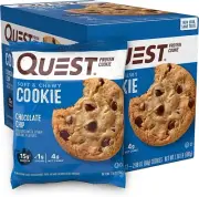 Quest Nutrition - Protein, soft and chewy - Cookies Chocolate Chip Box of 12