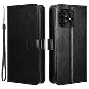 For Umidigi G5 Mecha Leather Case Crazy Horse Texture Wallet Phone Cover