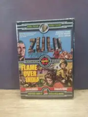 Double Feature: Zulu / Flame Over India (2002, DVD) Michael Caine Brand New