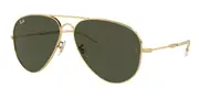 Ray-Ban RB3825 Old Aviator 001/31 Men's Sunglasses Gold Size 58