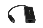 StarTech.com US1GC30B USB-C to Gigabit Ethernet Adapter Black USB3.1 to RJ45 LAN
