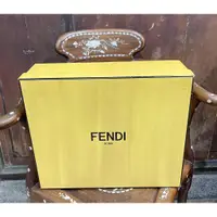 在飛比找蝦皮購物優惠-【二手名牌正品紙盒】FENDI 芬迪  收納盒 硬紙盒 禮物