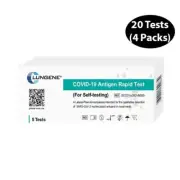 4 X 5Pk Clungene Rapid Antigen Self Test Kit Nasal COVID-19 [12/2025 exp]