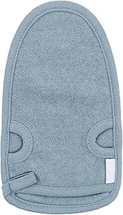 Exfoliating Gloves, Exfoliating Gloves, Hamam Glove, Exfoliating Sponge Body, Shower Glove, for Sauna, Shower, Exfoliation, Body Scrub, Pack of 1 (Grey)