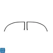 78-88 Regal Cutlass Monte Carlo Grand Prix Roofrail Weatherstrip Seals Pair New