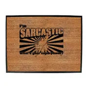 Im Sarcastic Whats Your Superpower - Funny Novelty Doormat Man Cave Floor mat