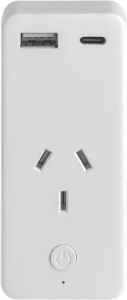 Connect SmartHome Smart Wi-Fi Plug with Dual USB Ports