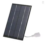 TOYUTW)2W/5V 便攜式太陽能充電器,帶 USB 端口單晶矽緊湊型太陽能電池板手機手機移動電源充電器,適用於露營