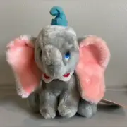 DISNEY DUMBO Plush Vintage with Original Tag "Walt Disney's Bean Bags"