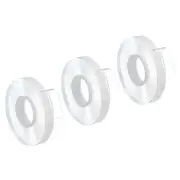 29.5Ftx0.6" Double Sided Tape 3 Pack 2mm Clear Mounting Tape Adhesive Tape