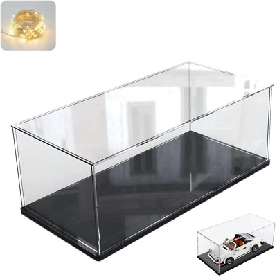 Thickened Clear Acrylic Display Case for Lego 10295 10265 42170 42155 42176 7...