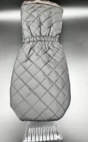 Delux Ice Scrapper Plush Insulated Mitt