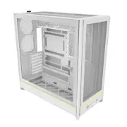MONTECH HS01 ATX Mid-Tower PC Gaming Case HS01W White