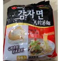 在飛比找蝦皮購物優惠-韓國農心馬鈴薯麵4入/包