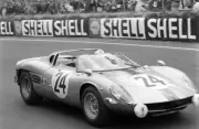 Jean Claude Sauer Baron Jean de Mortemart ATS Spider 1966 Old Photo