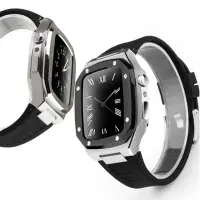 在飛比找Yahoo!奇摩拍賣優惠-森尼3C-apple watch 7代 6/5/4 金屬錶殼