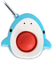TOP TRENZ OMG Pop Fidgety Bubble Fidget Toy Stress Relief Anxiety Boredom Keychain (Shark Mega)