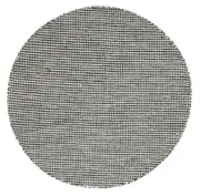 Nordic Charcoal Reversible Wool Round Rug