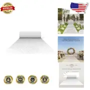 75ft x 3ft Floral Design Wedding Aisle Runner - Perfect for Indoor & Outdoor Use