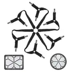 Bed Sheet Holder Straps Adjustable Bed Sheet Clips Fasteners for Mattress Sof...