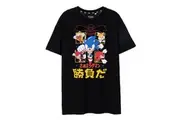 Sonic The Hedgehog Mens Japanese T-Shirt (Black) (S)