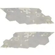 Chaparral Boat Hull Graphic Decals 14.00793 | H2O Silver (Set Of 2)