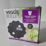 NIB Veggie Bullet Tornado Spiral Ribbon Blade Thick Slicer