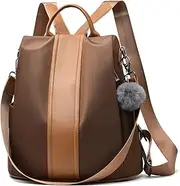 [PINCNEL] Women Backpack Purse Waterproof Nylon Anti-Theft Rucksack Lightweight School Shoulder Bag