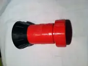 RED 1-1/2" NST POLY FIRE HOSE NOZZLE FIREHOSE NOZZLE FIREHOSE T