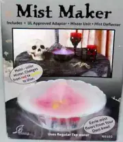 Seasons Eerie Fog Mist Maker Red Yellow Blue