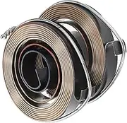 Tofficu 2pcs Stainless Steel Coil Springs for Drill Press Milling Machine Torsional Feed Return Springs for Steel Plate Processing