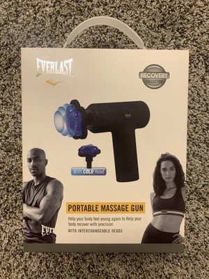 Everlast Portable Massage Gun with Cold Head
