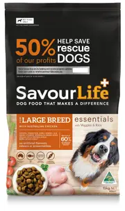 Savourlife Essentials Adult Large Breed Dog Food Chicken 15kg